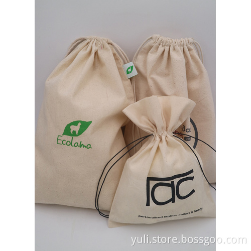 COTTON CANVAS JEWELRY BAGS